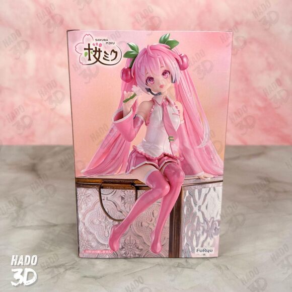 Hatsune Miku Sakura Miku Noodle Stopper Figure Pearl Color Ver. 2024 Pink Miku - Picture 3 of 8